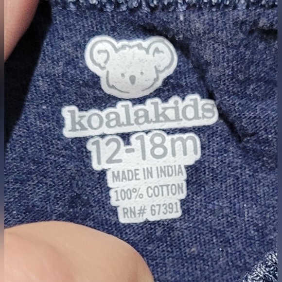 2 Piece Bundle Baby Boy 12-18 Months Ninja Short Sleeve Shirt Blue Onesie - Picture 7 of 7